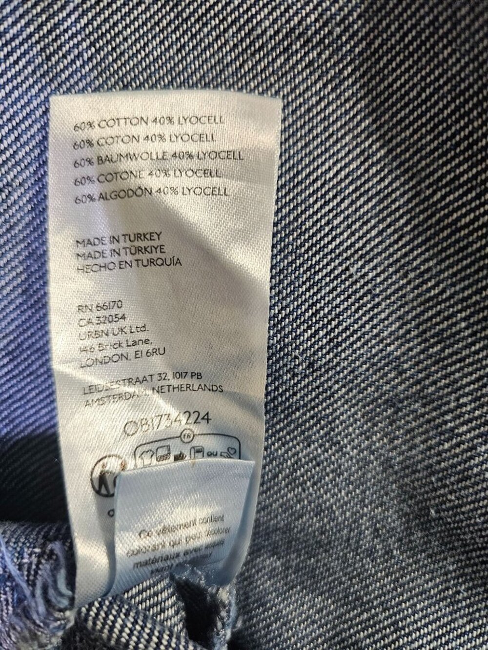 NWT Pilcro Women's Relaxed Denim Button-Front Utility OverallsJumpsuit Sz M 3643 - Picture 7 of 13
